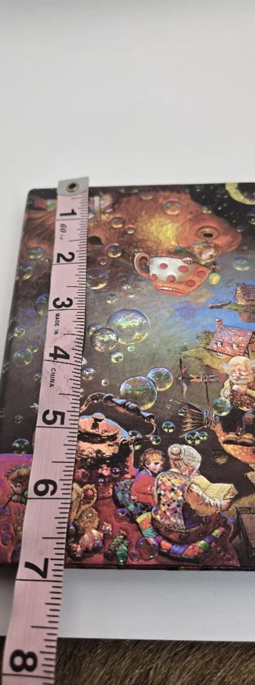 Paperblanks Imagination Metalic Cover Notebook With Elastic Marker & Ribbon Mark